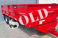 Marshall S85 drop side trailer sold out